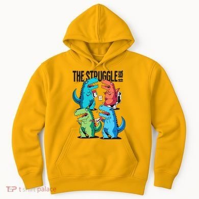 The Struggle Is Real T-Rex Problems Hoodie