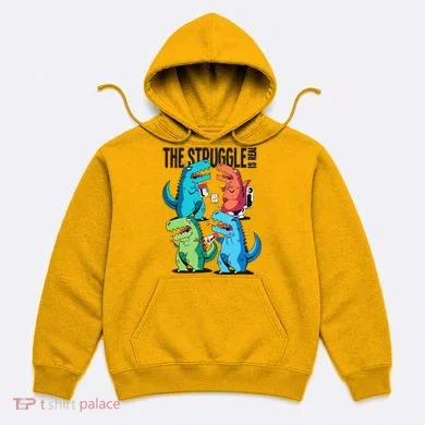 The Struggle Is Real T-Rex Problems Hoodie