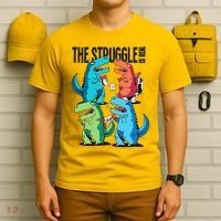 The Struggle Is Real T-Rex Problems T-Shirt thumb 6