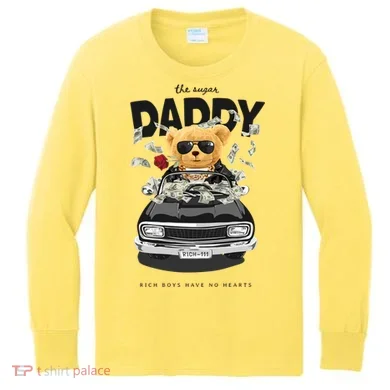 The Sugar Daddy Kids Long Sleeve Shirt