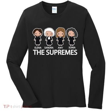 The Supremes Court Justice Judges Women's Long Sleeve Shirt