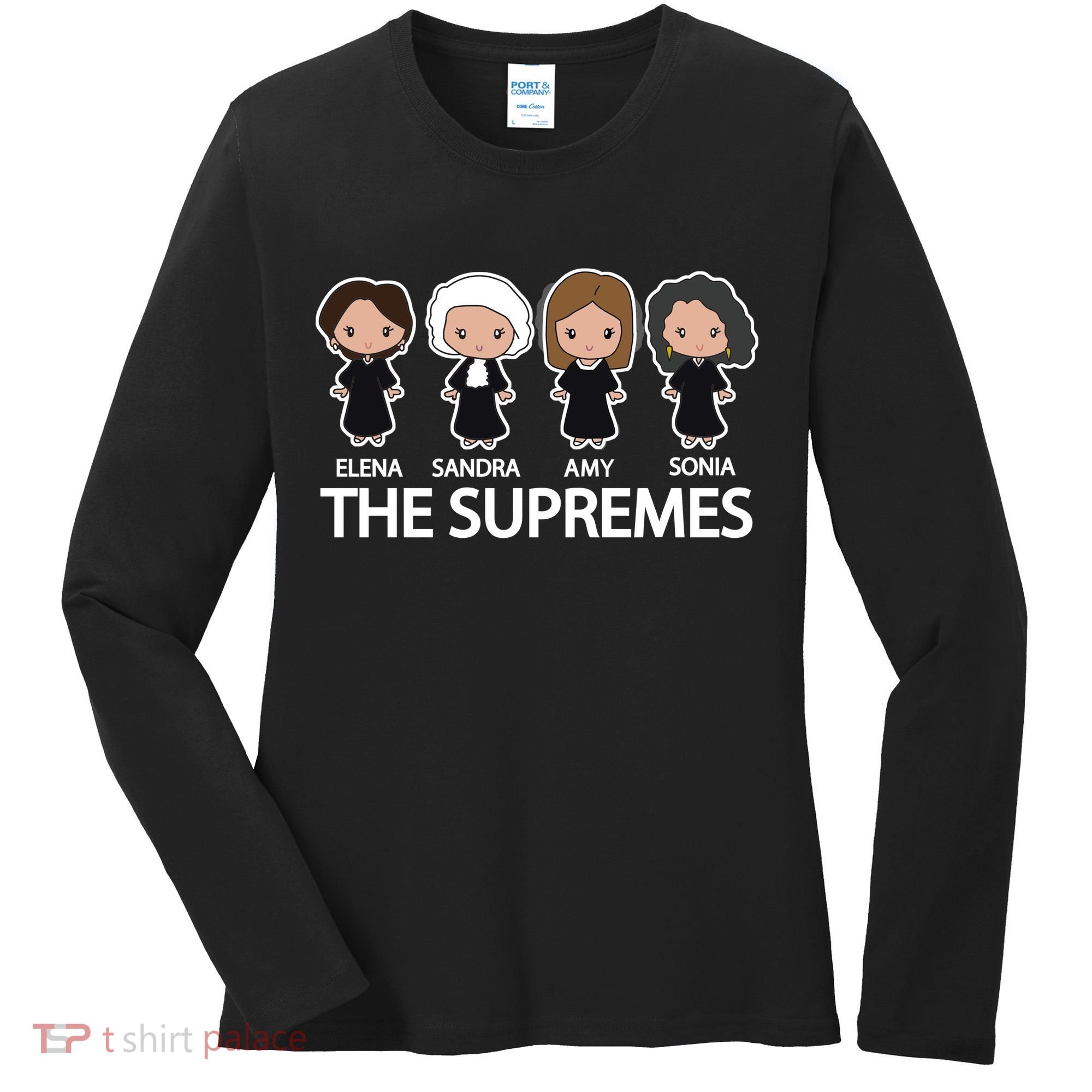 The Supremes Court Justice Judges Women's Long Sleeve Shirt