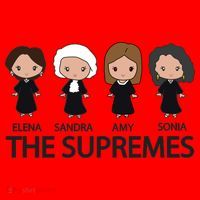 The Supremes Court Justice Judges Santa Hat thumb 1