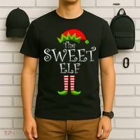 The Sweet Elf Funny Family Matching Christmas T-Shirt thumb 6