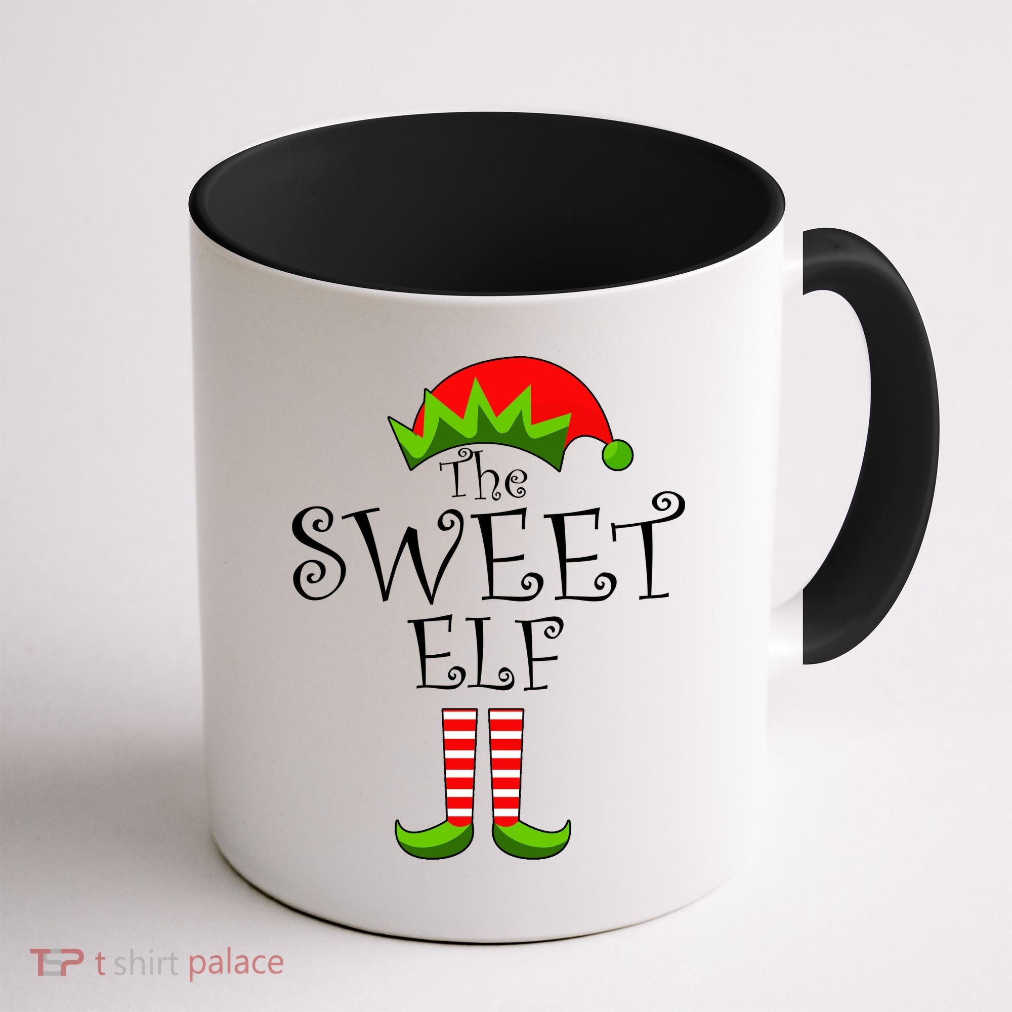 The Sweet Elf Funny Family Matching Christmas Coffee Mug