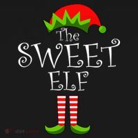The Sweet Elf Funny Family Matching Christmas Women's Tank Top thumb 5