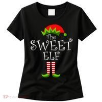 The Sweet Elf Funny Family Matching Christmas Women's T-Shirt thumb 0