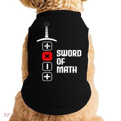 The Sword of Math Doggie Tank
