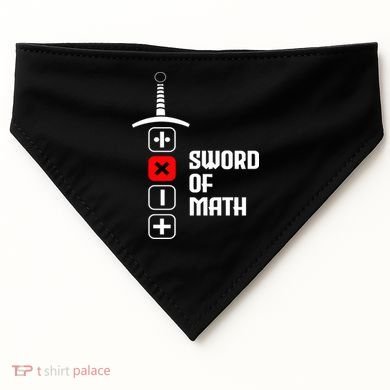 The Sword of Math USA-Made Doggie Bandana