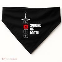 The Sword of Math USA-Made Doggie Bandana thumb 0