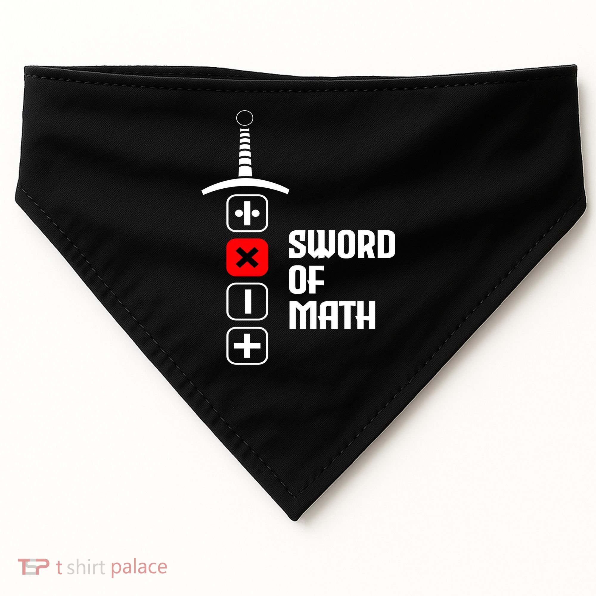 The Sword of Math USA-Made Doggie Bandana