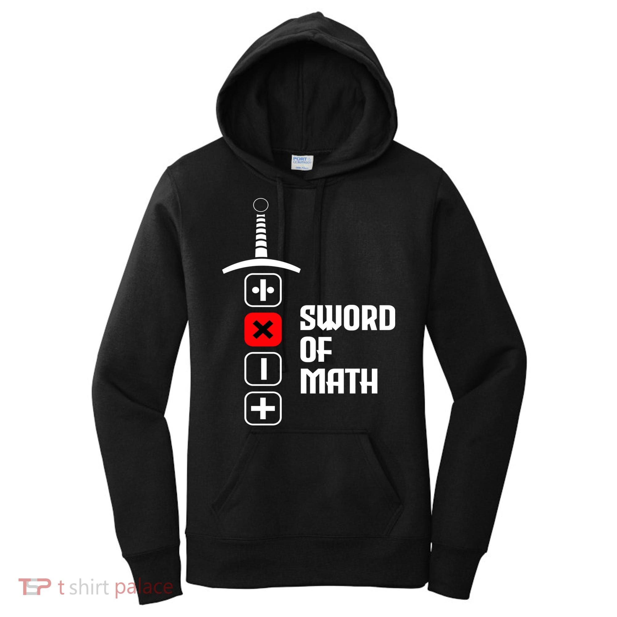 The Sword of Math Women's Hoodie