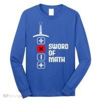 The Sword of Math Long Sleeve Shirt thumb 0