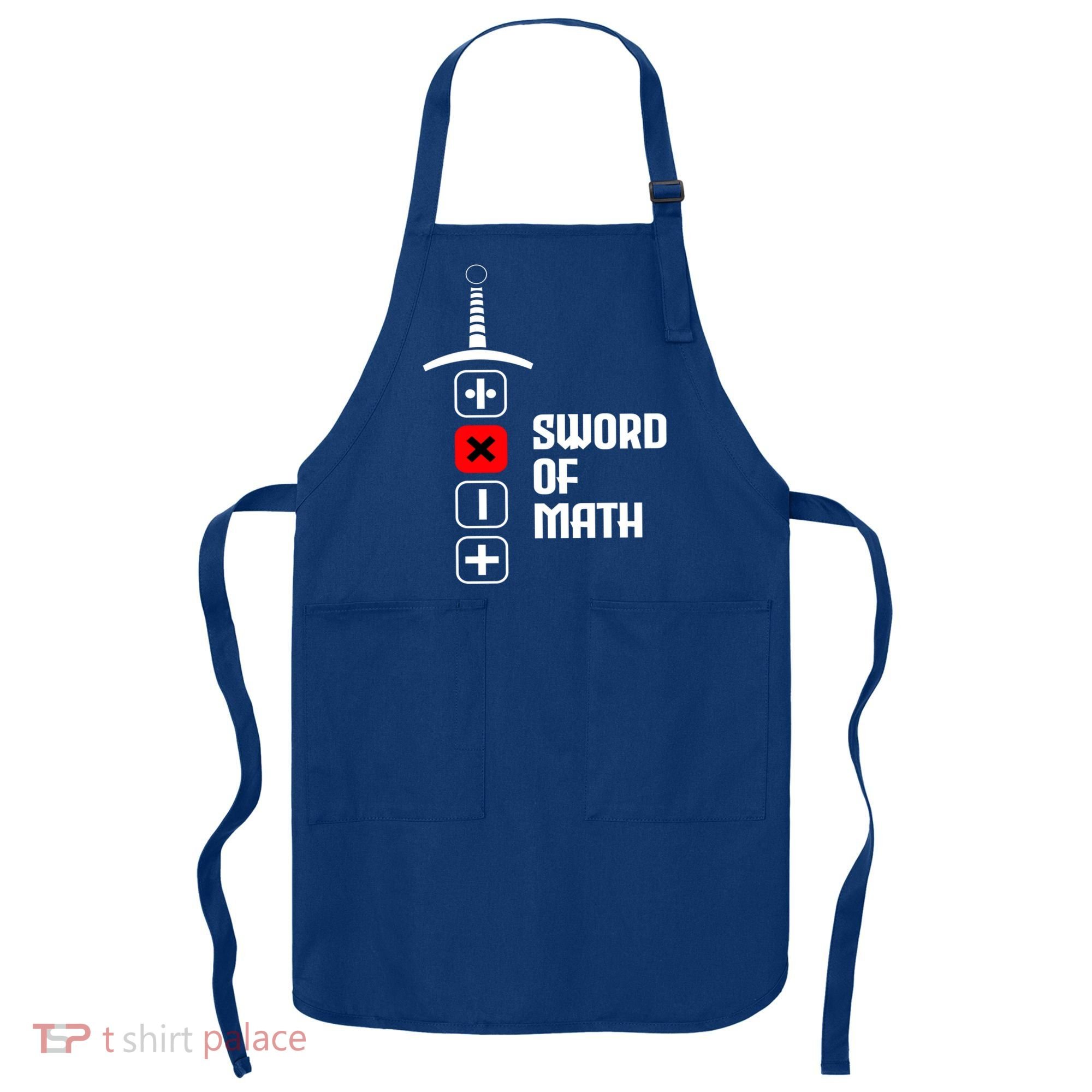 The Sword of Math Apron