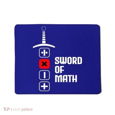 The Sword of Math Mousepad