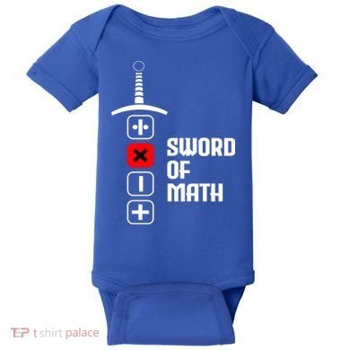 The Sword of Math Baby Bodysuit