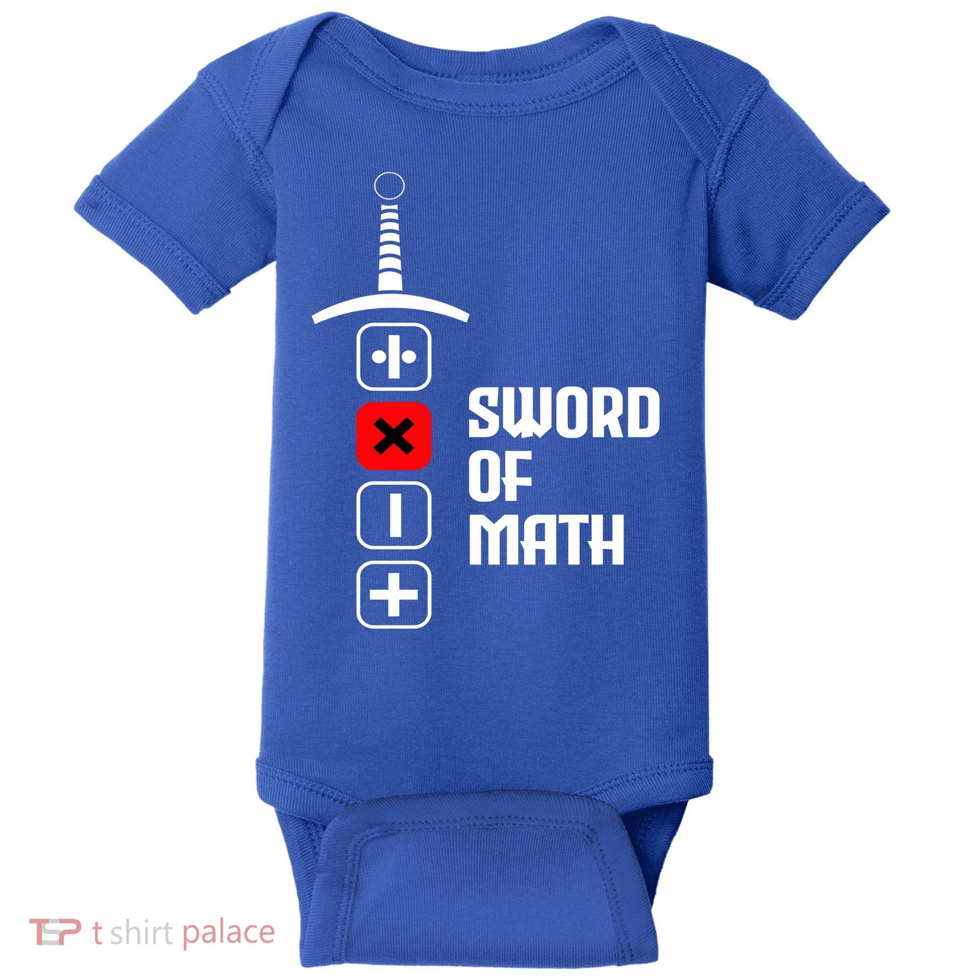 The Sword of Math Baby Bodysuit