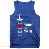 The Sword of Math Tank Top thumb 0