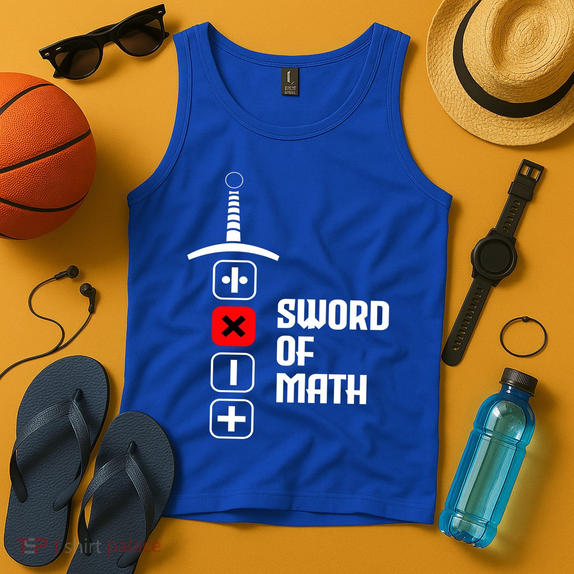 The Sword of Math Tank Top