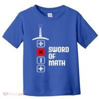 The Sword of Math Toddler T-Shirt thumb 0