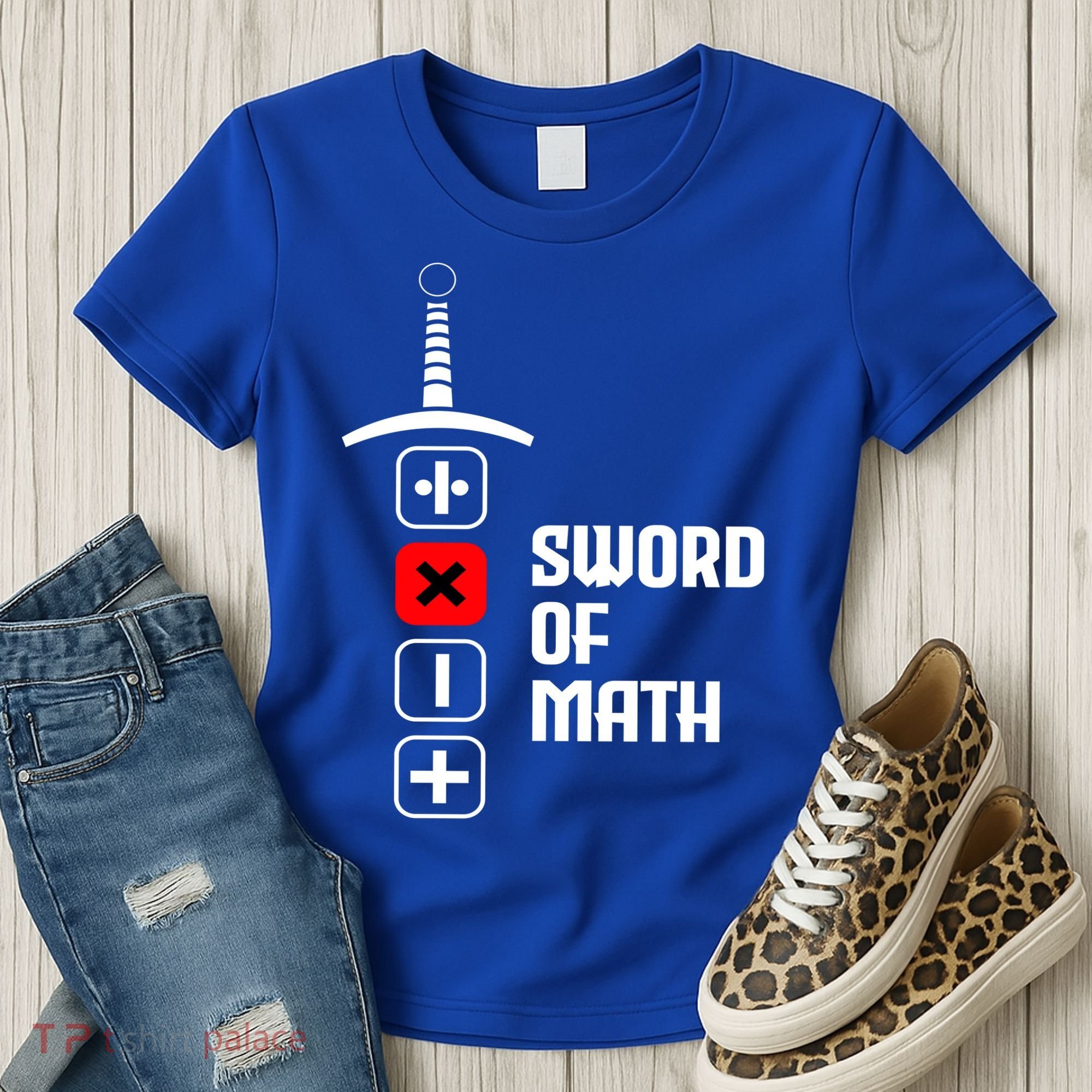 The Sword of Math Women's T-Shirt