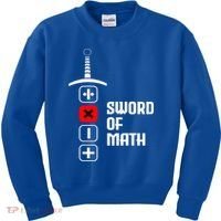 The Sword of Math Kids Sweatshirt thumb 0