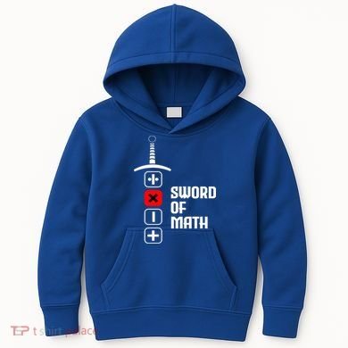 The Sword of Math Kids Hoodie