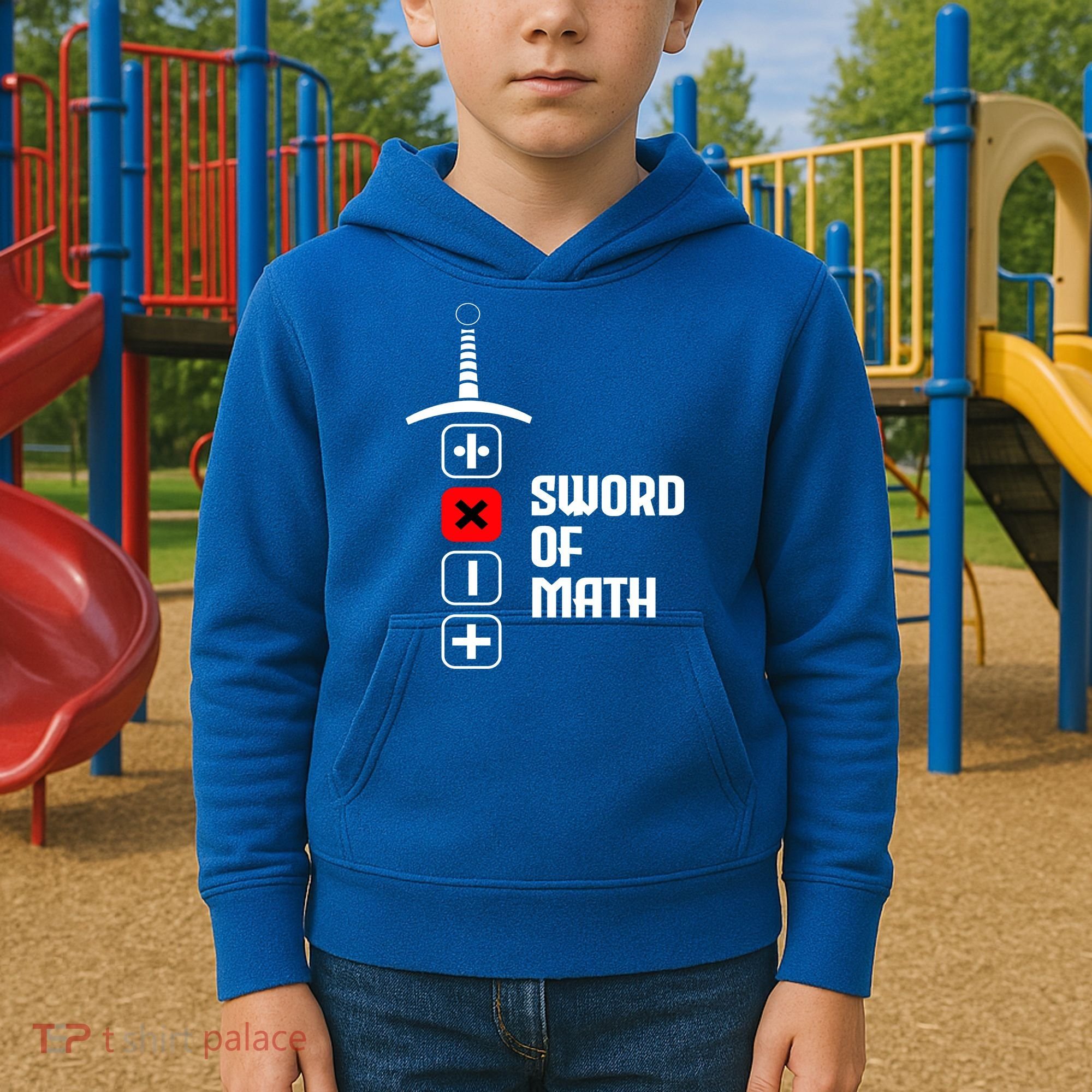 The Sword of Math Kids Hoodie