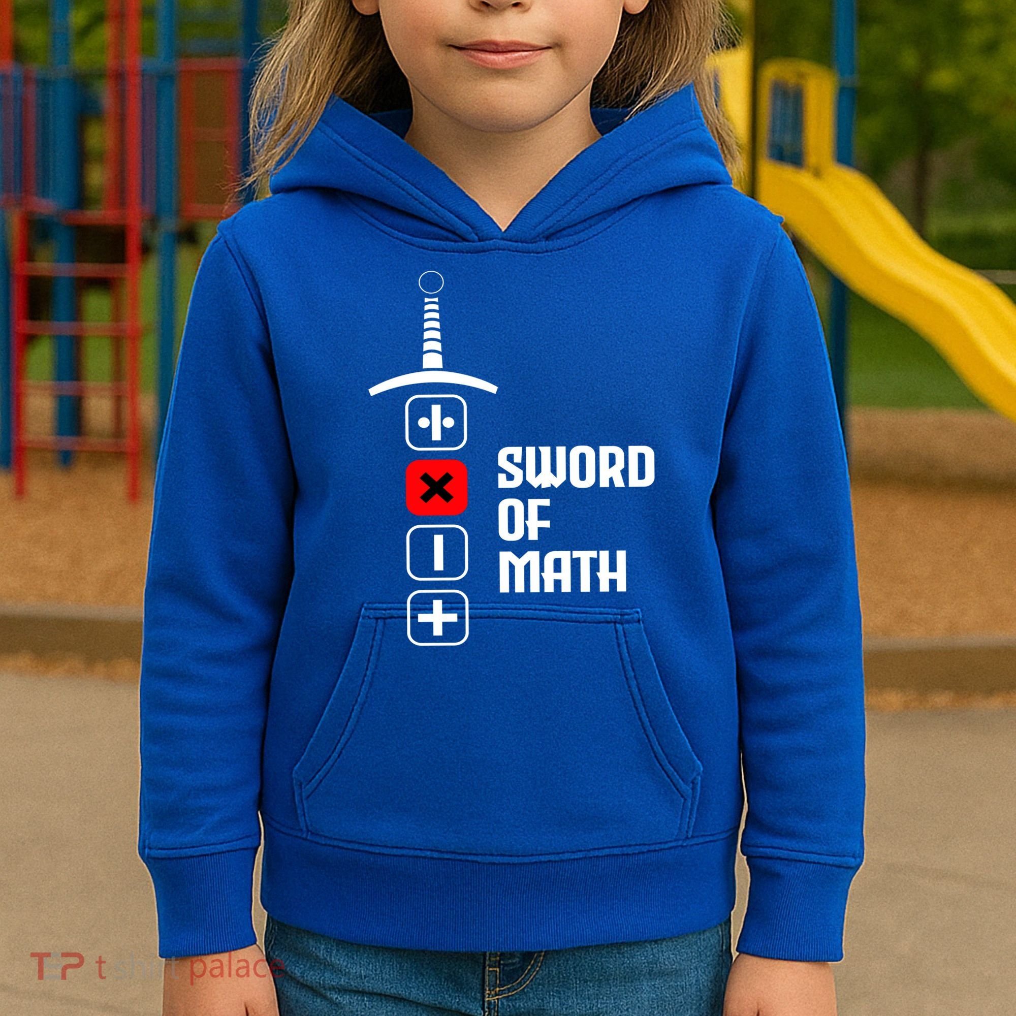 The Sword of Math Kids Hoodie