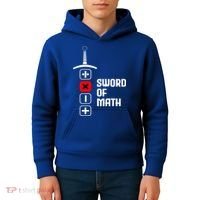 The Sword of Math Kids Hoodie thumb 4