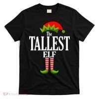 The Tallest Elf Funny Matching Christmas T-Shirt thumb 0