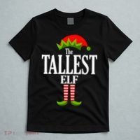 The Tallest Elf Funny Matching Christmas T-Shirt thumb 5