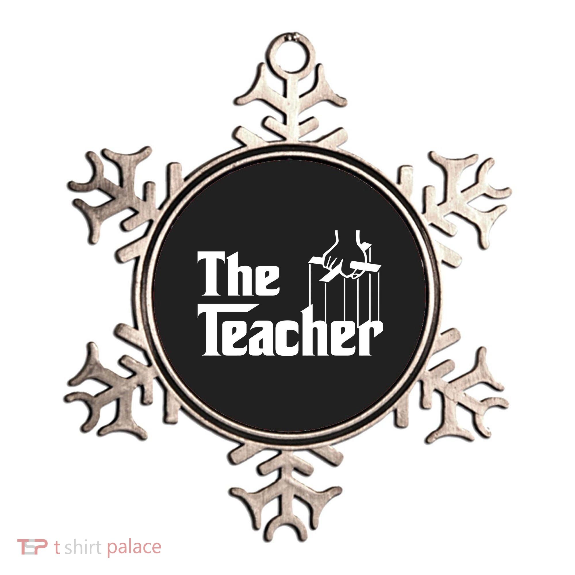 The Teacher Logo Ornament