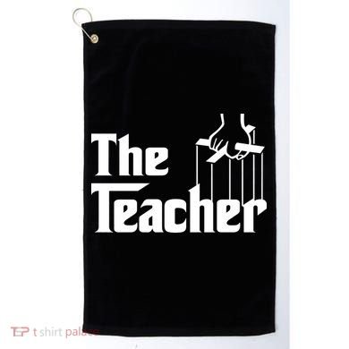 The Teacher Logo Golf Towel