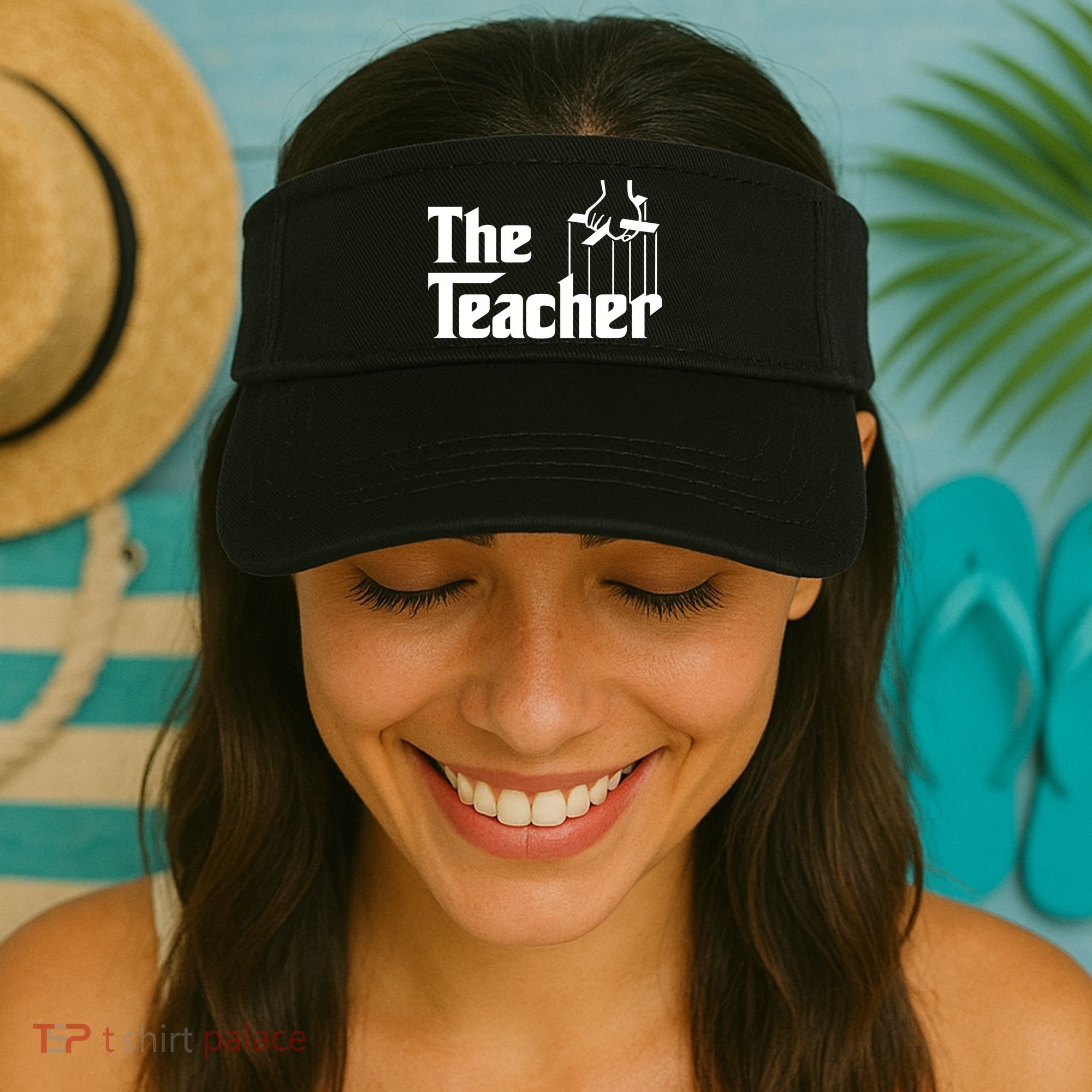 The Teacher Logo Visor