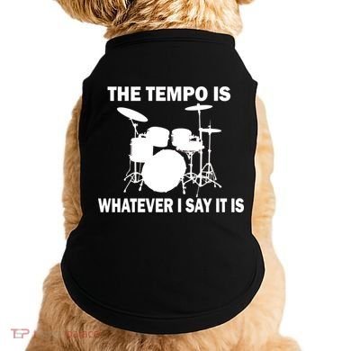 The Tempo Is What I Say Doggie Tank