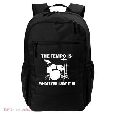 The Tempo Is What I Say Backpack