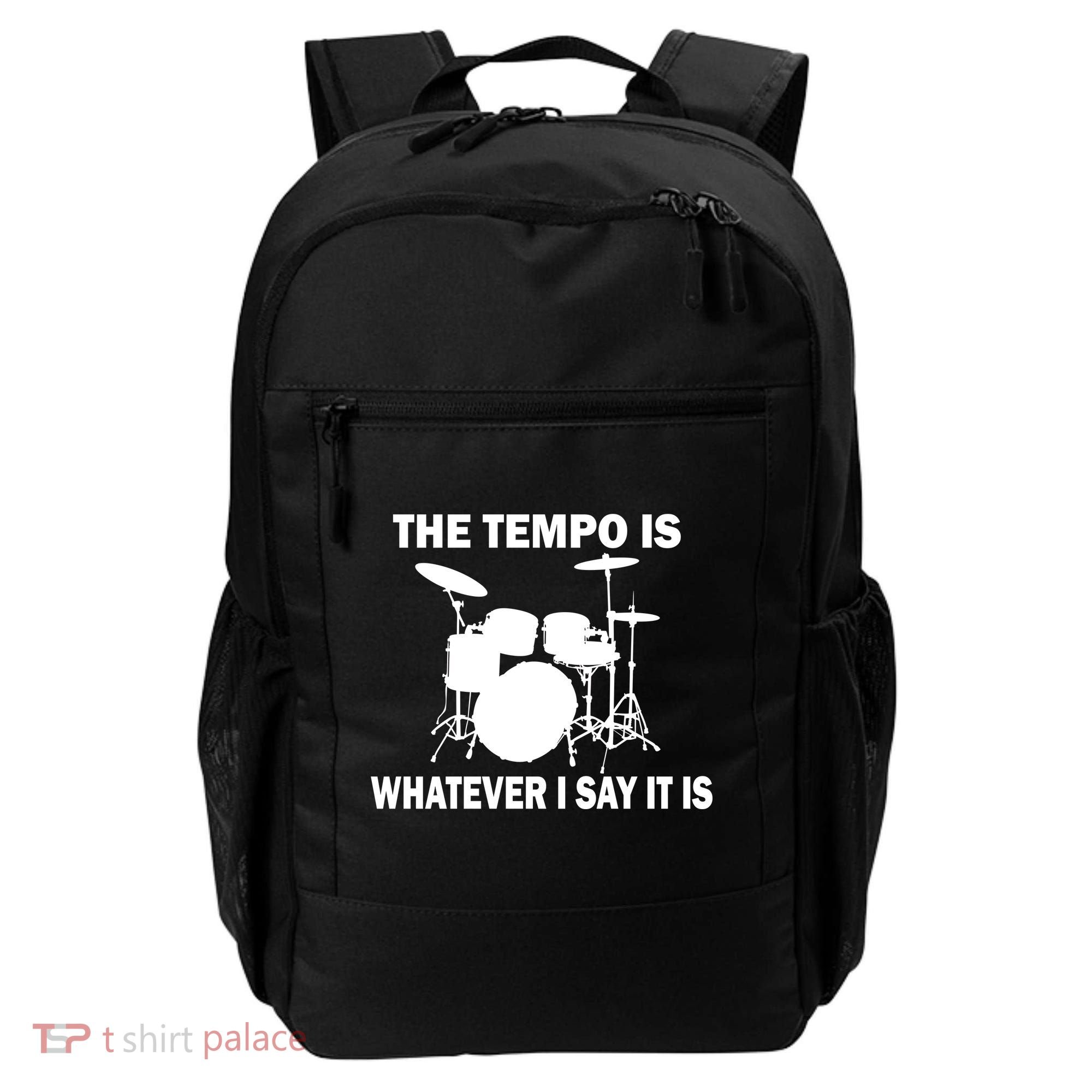 The Tempo Is What I Say Backpack