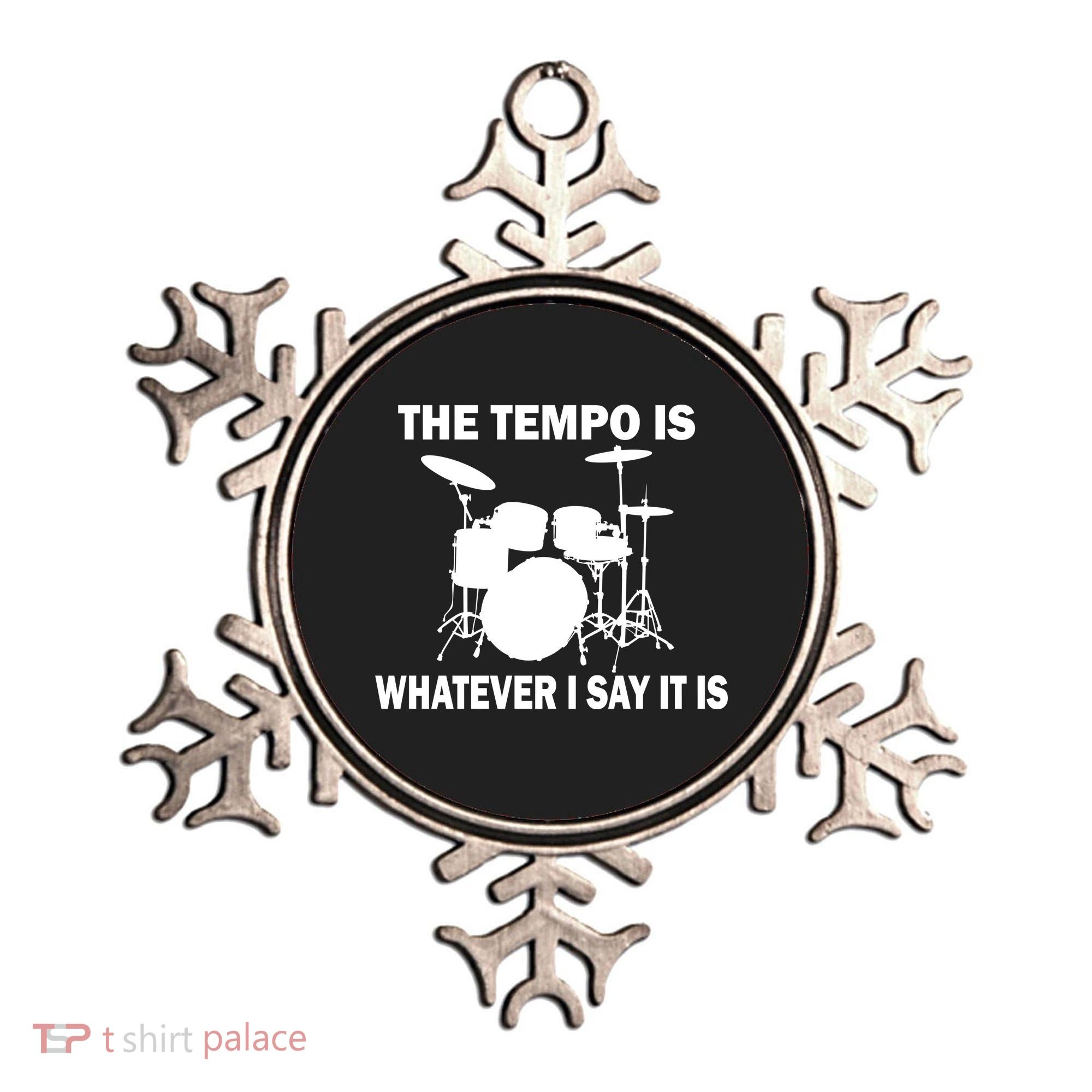 The Tempo Is What I Say Ornament