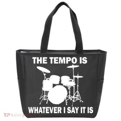 The Tempo Is What I Say Tote Bag