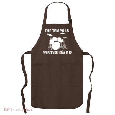 The Tempo Is What I Say Apron