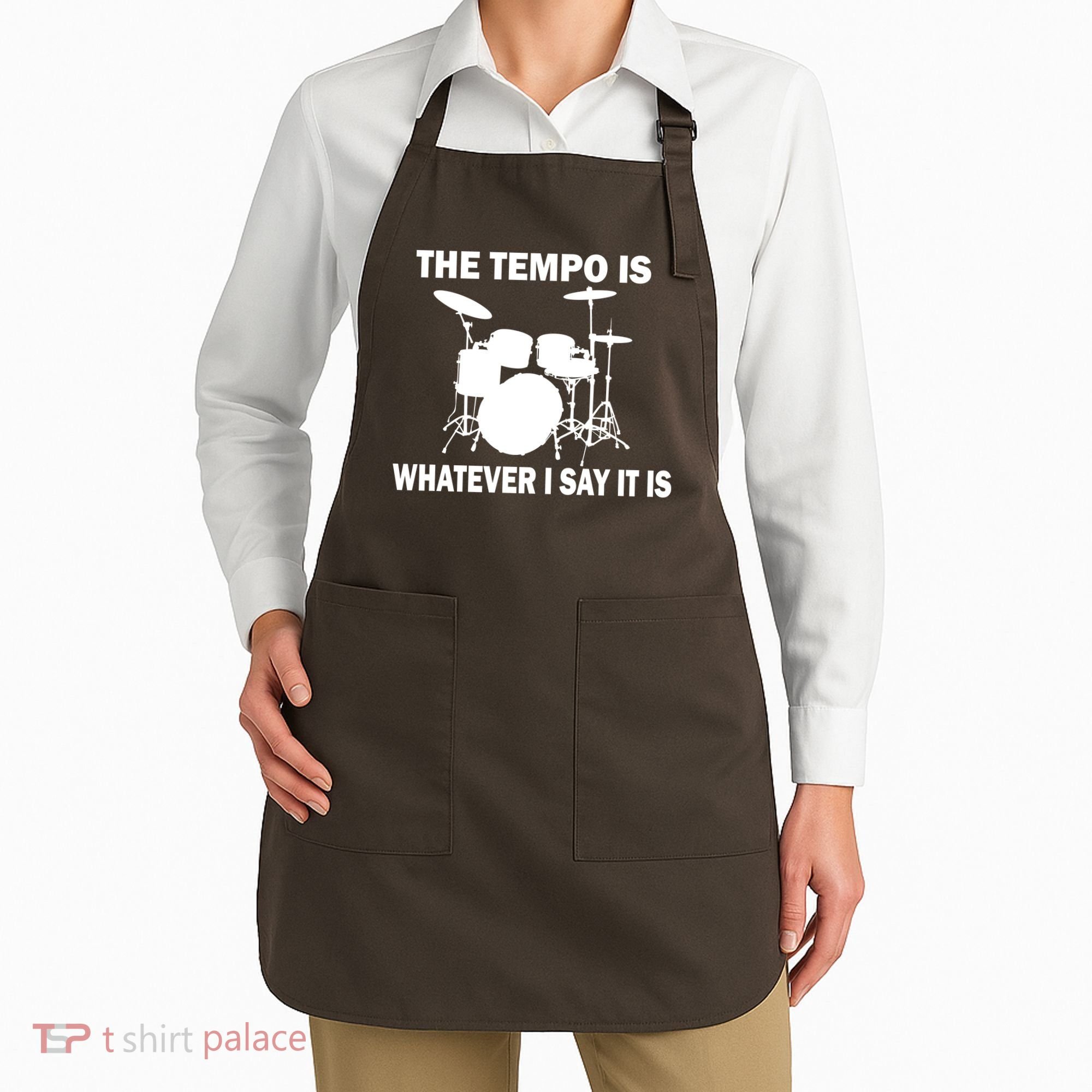 The Tempo Is What I Say Apron