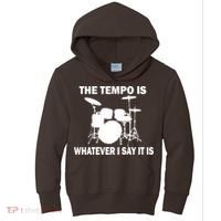 The Tempo Is What I Say Kids Hoodie thumb 0