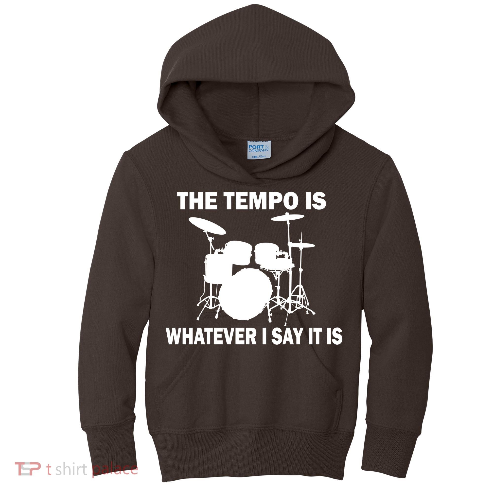 The Tempo Is What I Say Kids Hoodie