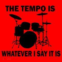 The Tempo Is What I Say Santa Hat thumb 1