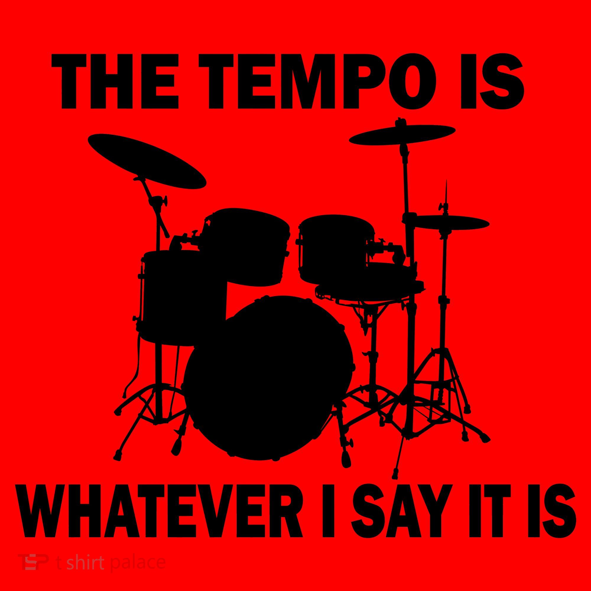 The Tempo Is What I Say Santa Hat