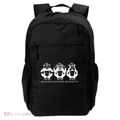 The three wise monkeys Backpack
