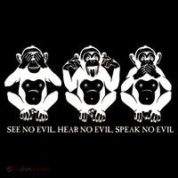 The three wise monkeys Women's Hoodie thumb 2