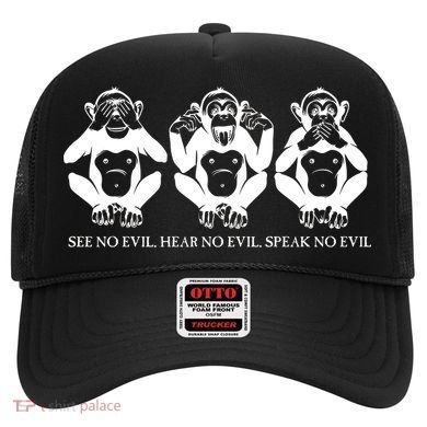 The three wise monkeys Hat