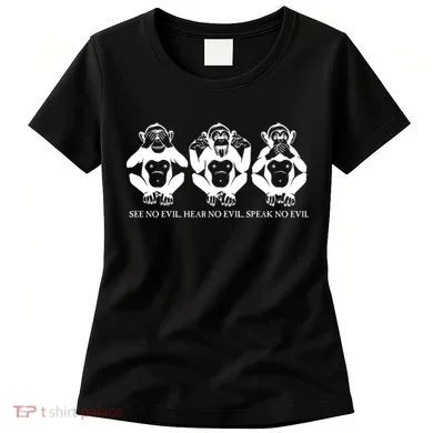 The three wise monkeys Women's T-Shirt
